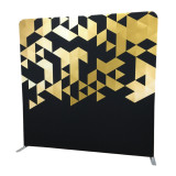 Aluminum folding banner backdrop Expomax 4*3 custom pop up frame stand display