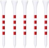 50 Pack Wooden Golf Tees With Customized Blister Package