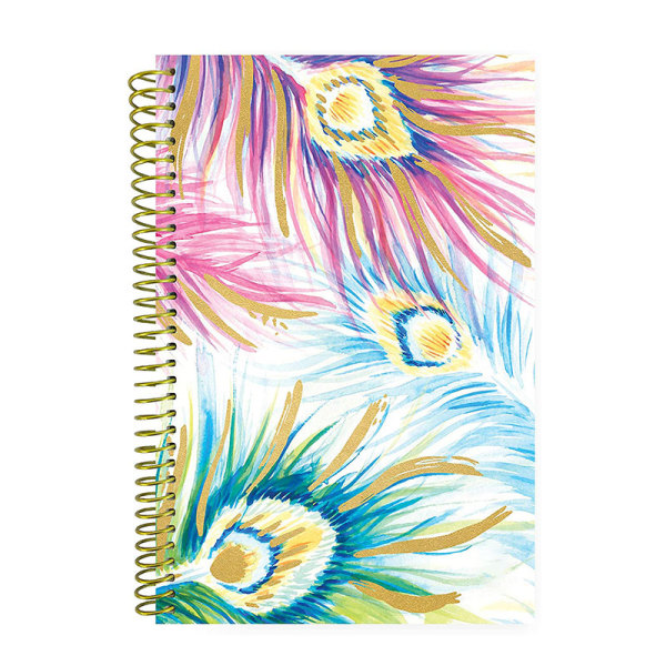 Custom Design Spiral 2022 Teacher Academic Planner with Stickers