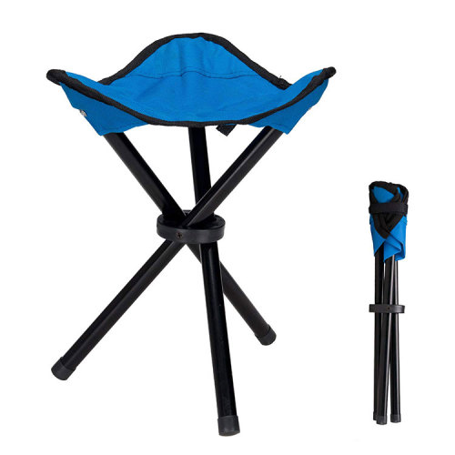 oem picnin military three legs low logo aluminum triangle tripod ultra light weight foldable camping fishing chair for kids