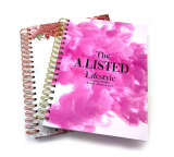 Customizable Spiral Academic School Student Planner