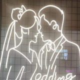 Wholesale Indoor And Outdoor Creativity Decoration Acrylic Neon Sign Custom Led Neon Sign For Wedding