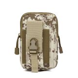 600D Men Molle Sport Phone Bags Outdoor Army Camo Camping Tactical Belt Fanny Pack Waist Military Pouch Pack