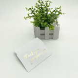 Wholesale Customized Adhesive Thank You Stickers Custom Size Labels