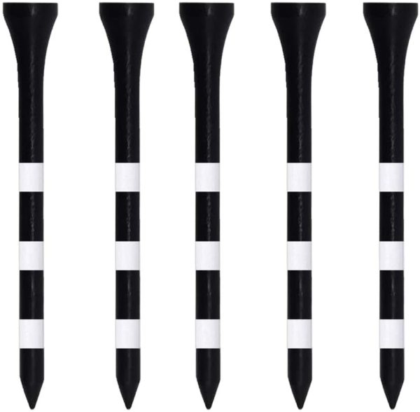 50 Pack Wooden Golf Tees With Customized Blister Package