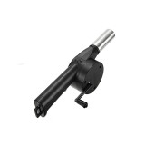 GF021 Hand Crank Fireplace Camping Bellows BBQ Grill Fire Starter Flame Exciter