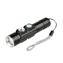 New arrivals led lights for camping usb led torch magnetic torch red led warning strobe lights