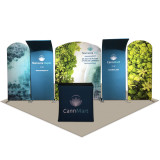 best price 3x3 meter china design pop up exhibition ideas stand trade show booth display