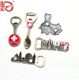 Tourist Souvenir Magnet Beer bottle Opener Europe Britain France Germany Travel Metal Bottle Opener For Gift