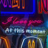 Outdoor Advertising Decoration Neon Light Waterproof Neon Lighting 3D Company Name Neon Light