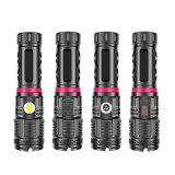 Brightest  XHP90 +COB Blue/green/red Light Powerful Torch Super Waterproof Zoom Hunting Light Use 18650 Or 26650 Battery