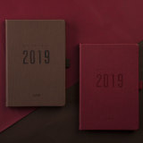 Custom 365 Day Leather Meal Day Weekly Monthly leather day  Planner