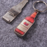 Promotion Cheap Custom Logo Sublimation Brand Souvenir Printing Bar Bulk Blank Metal Stainless Steel Card Beer Bottle Opener