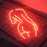 Newish Custom Design Acrylic Neon Lights Christmas Party Display Neon Lighting 3D Indoors Neon Lights