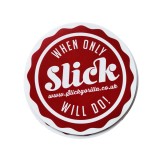 custom outdoor long last waterproof circle label stickers maker