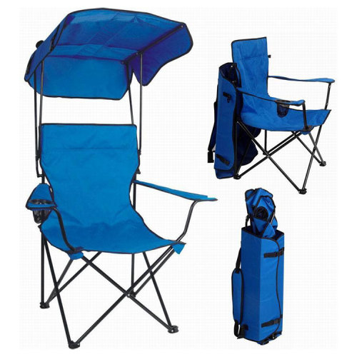 camping time portable lightweight folding beach folding outdoor picnic chair with canopy