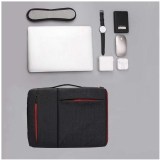 Simple High-end black Color Laptop Hand Bag Waterproof Polyester Laptop Bag With Handle For Macbook