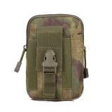 600D Men Molle Sport Phone Bags Outdoor Army Camo Camping Tactical Belt Fanny Pack Waist Military Pouch Pack