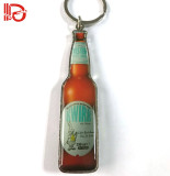 Customized factory bottle shape soft enamel metal beer bottle opener, colorful bottle opener baby shower