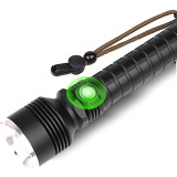 Waterproof aluminium led torch 26650 battery high lumen 3800LM powerful  XHP70 flashlight