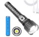 New Generation Super Bright 90000 Lumens, Rechargeable Handheld  with 26650 Battery TYPE-C USB Zoomable 5 Modes  Flashlights
