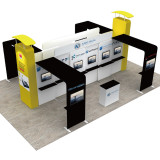 Portable promotion exhibition 10x20 10x10 trade show display advertising expo booth