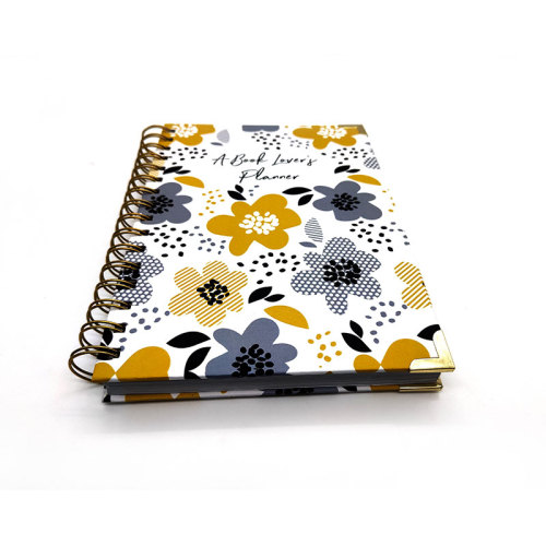 2020 New Customized Daily Printing Paper Cover Spiral Teacher Planner