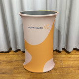 trade show portable new promotional polyester counter display stand