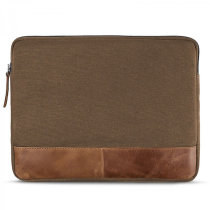 Newest Cool Design Hot Selling Fashion Business Nylon PU Leather 13 Laptop Sleeve Bag for MacBook