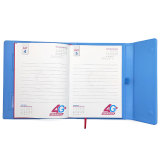 2021 Wholesale OEM Leather PU Cover Binder Daily Custom Logo Printing Planner Business Agenda