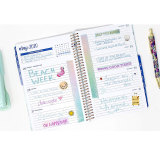 Custom Printing Spiral Bound To Do List Academic Planner with Sticker