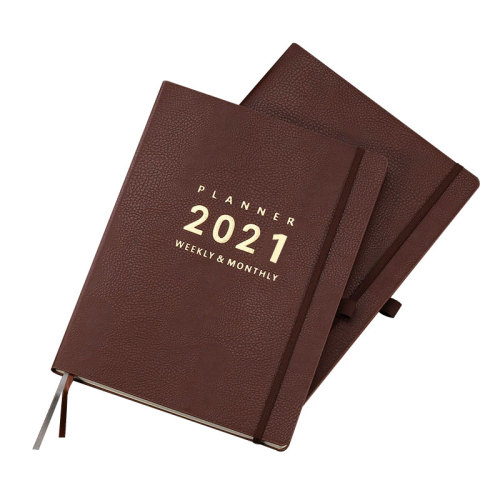 Luxury A5 Custom 2021 Business Planners with Stickers