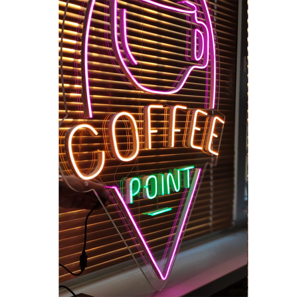 Customised Made Wall Mounted Hanging LED Customed Girl Pink Neon Light Sign For Shop Party Decoration