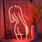 Newish Custom Design Acrylic Neon Lights Christmas Party Display Neon Lighting 3D Indoors Neon Lights