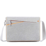2020 New arrival Large Capacity Shoulder Messager Bags Flip Gray Laptop Briefcase for Macbook 13.3'' Men