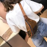 Wholesale Customizable Waterproof Cute Transparent pvc Belt Bag  candy color Clear Fanny Pack Waist Bag