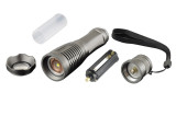 Hot Selling Zoomable Aluminum Alloy LED Flashlight Torch tactical diving flashlight