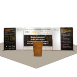 top selling exhibition modular fabrication aluminium trade show booth display