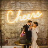High Quality Vintage Valentine's Day Decoration Custom Acrylic Led Wall Letter Sign 3d Neon Sign For Wedding