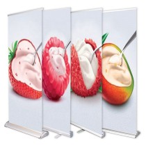 Custom Portable Advertising Roll Up Display Stand Promotional Pop Up Banner