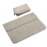 Fashion Design 11 Inch Waterproof Frosted PU Leather Laptop Sleeve Bag Notebook Bag