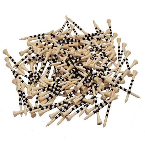 Best for Golf tournament Bamboo Golf Tees 54MM/70MM /83MM cheap bulk golf tees