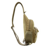 Custom Stock Travel Outdoor Sports Shoulder Crossbody Bag Military Men Army Tactical Front Chest Bag for Camping