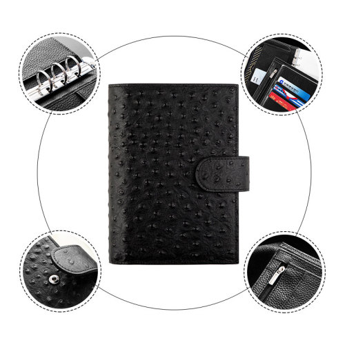 Genuine Leather Academic Day Weekly Monthly Year Planner Printing