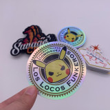 Custom Logo Outdoor  UV Coat Die Cut Promotional Vinyl Waterproof Sticker