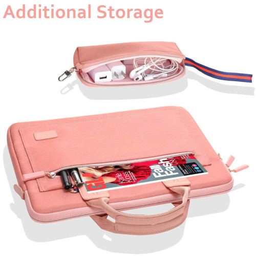 Polyester Fabric Multifunctional Protective Carrying Case Cover 13-13.3 Inch Laptop Sleeve Bag for MacBook Pro