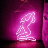 Waterproof Sexy Women Figure Pattern Personalised Wall Sign Led Neon Sign Girl Body Custom Neon Letters Sign Flex Led Neon
