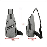 Outdoor Sports Travel Lightweight  Crossbody Sling Chest Shoulder Bag Messenger Bag Crossbody Bag
