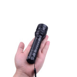 outdoor emergency logo projection flashlight lens 2000 lumens flashlight