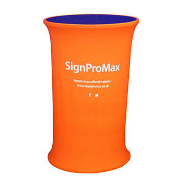 Folding Aluminum counter aluminium pop up promotion table Display Stand promotion table portable